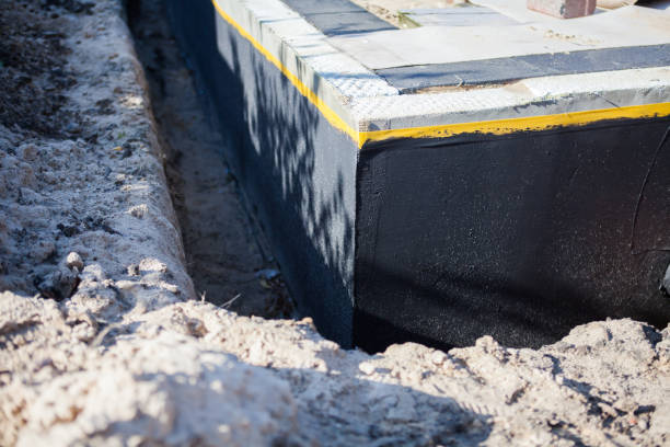 Professional Crawl Space Encapsulation technician working in Breckenridge, MN